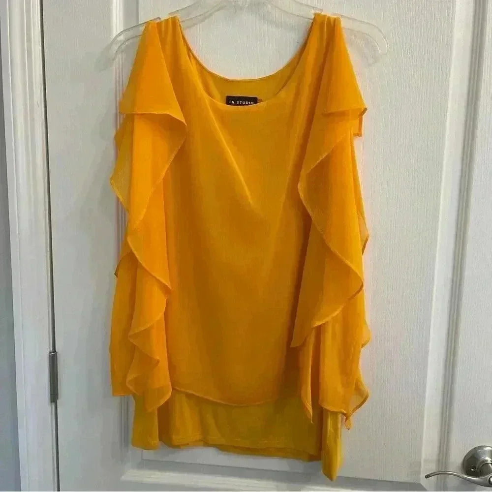 Sleeves Sheer Blouse With Tank